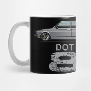 Dot 8 Grey Mug